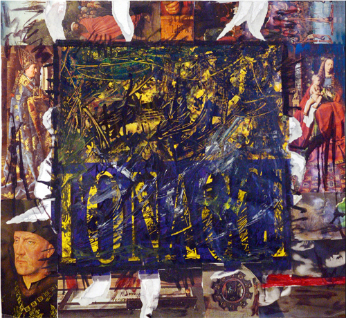 Noi al centro, Espressionismo astratto, arte, catanzaro, Francesco Jozzi